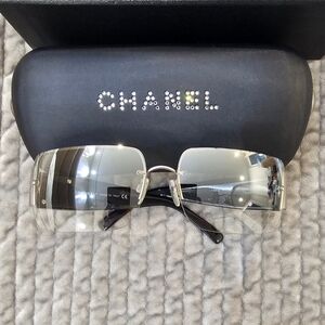 Chanel Silver Sunglasses